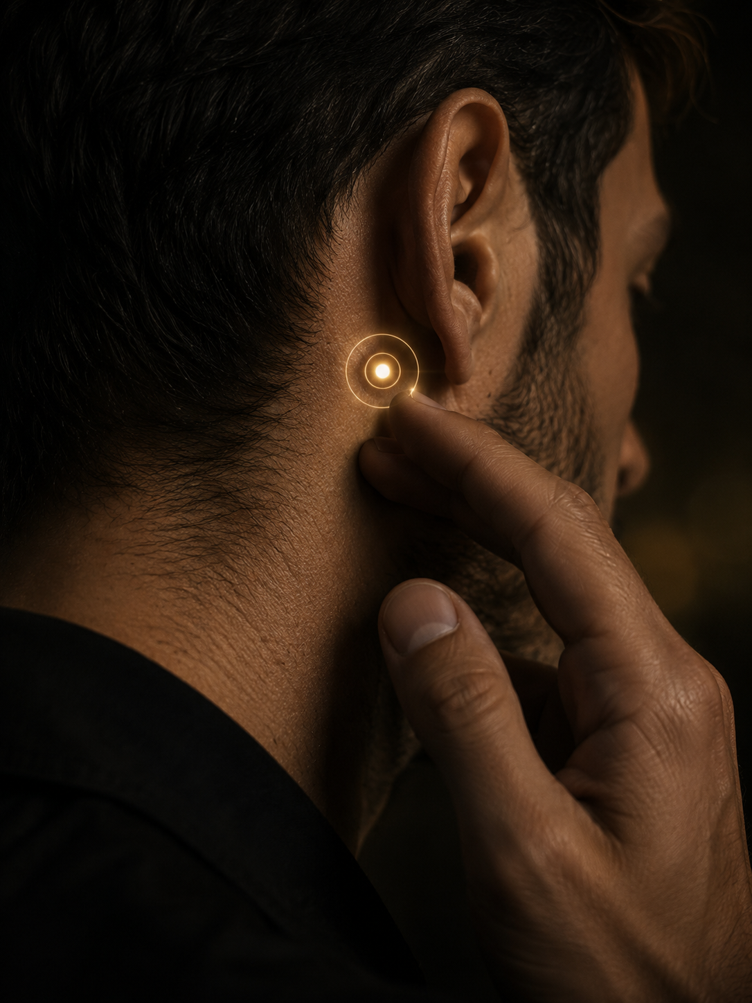 تطبيق الزيت العطري خلف الأذن